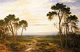 Benjamin Williams Leader Famous Paintings - Across The Heath